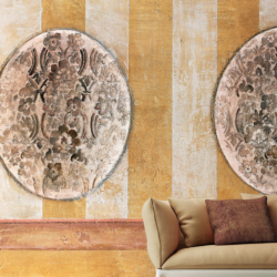 carta da parati wallcovering wallpaper interiordesigner interior design tappezzeria rivestimento pareti muri dipinti